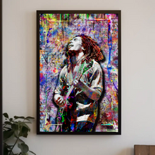 Bob Marley Poster, Bob Marley and The Wailers Pop Art, Bob Marley Tribute Fine Art