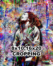 Bob Marley Poster, Bob Marley and The Wailers Pop Art, Bob Marley Tribute Fine Art