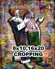 Bozo and Cookie The Clown Poster, WGN Bozo Tribute Fine Art