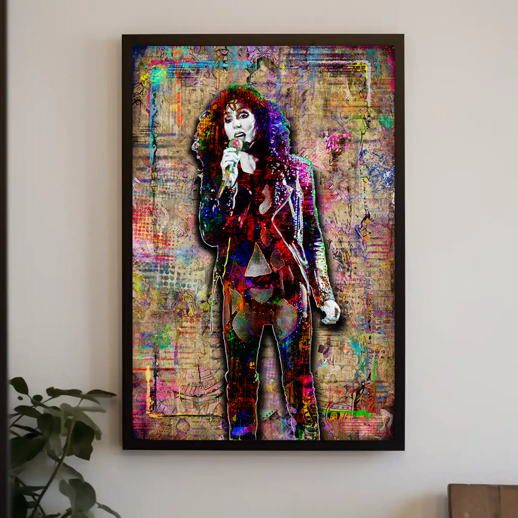 Cher Poster, Cher Tribute Fine Art – McQDesign