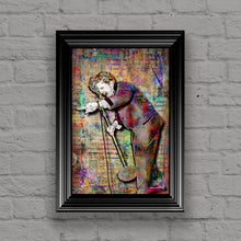 Jerry Lee Lewis Poster, Jerry Lee Lewis Pop Art, Jerry Lee Lewis Singing Tribute Fine Art