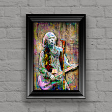 Tom Petty Pop Art Poster, Tom Petty and The Heartbreakers Young Tribute Fine Art