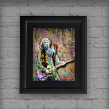 Tom Petty Pop Art Poster, Tom Petty and The Heartbreakers Young Tribute Fine Art
