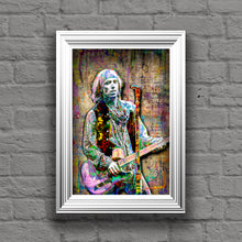 Tom Petty Pop Art Poster, Tom Petty and The Heartbreakers Young Tribute Fine Art