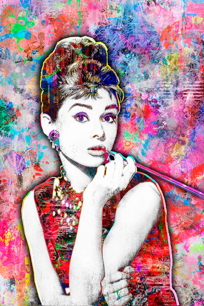 Audrey Hepburn Poster, Audrey Hepburn Gift, Audrey Hepburn