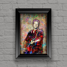 Blake Shelton Poster, Blake Shelton Country Gift, Blake Shelton Tribute Fine Art