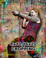 Brent Smith Shinedown Poster, Shinedown Tribute Fine Art Poster