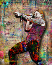 Brent Smith Shinedown Poster, Shinedown Tribute Fine Art Poster