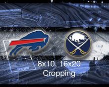 Buffalo Sports Teams Poster, Buffalo Sports Print, Buffalo Bills, Buffalo Sabres, Buffalo Man Cave Gift