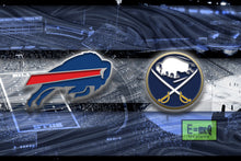 Buffalo Sports Teams Poster, Buffalo Sports Print, Buffalo Bills, Buffalo Sabres, Buffalo Man Cave Gift