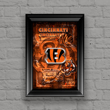 Cincinnati Bengals Poster, Cincinnati Bengals NFL Print