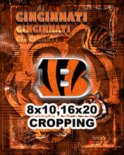 Cincinnati Bengals Poster, Cincinnati Bengals NFL Print