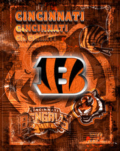 Cincinnati Bengals Poster, Cincinnati Bengals NFL Print