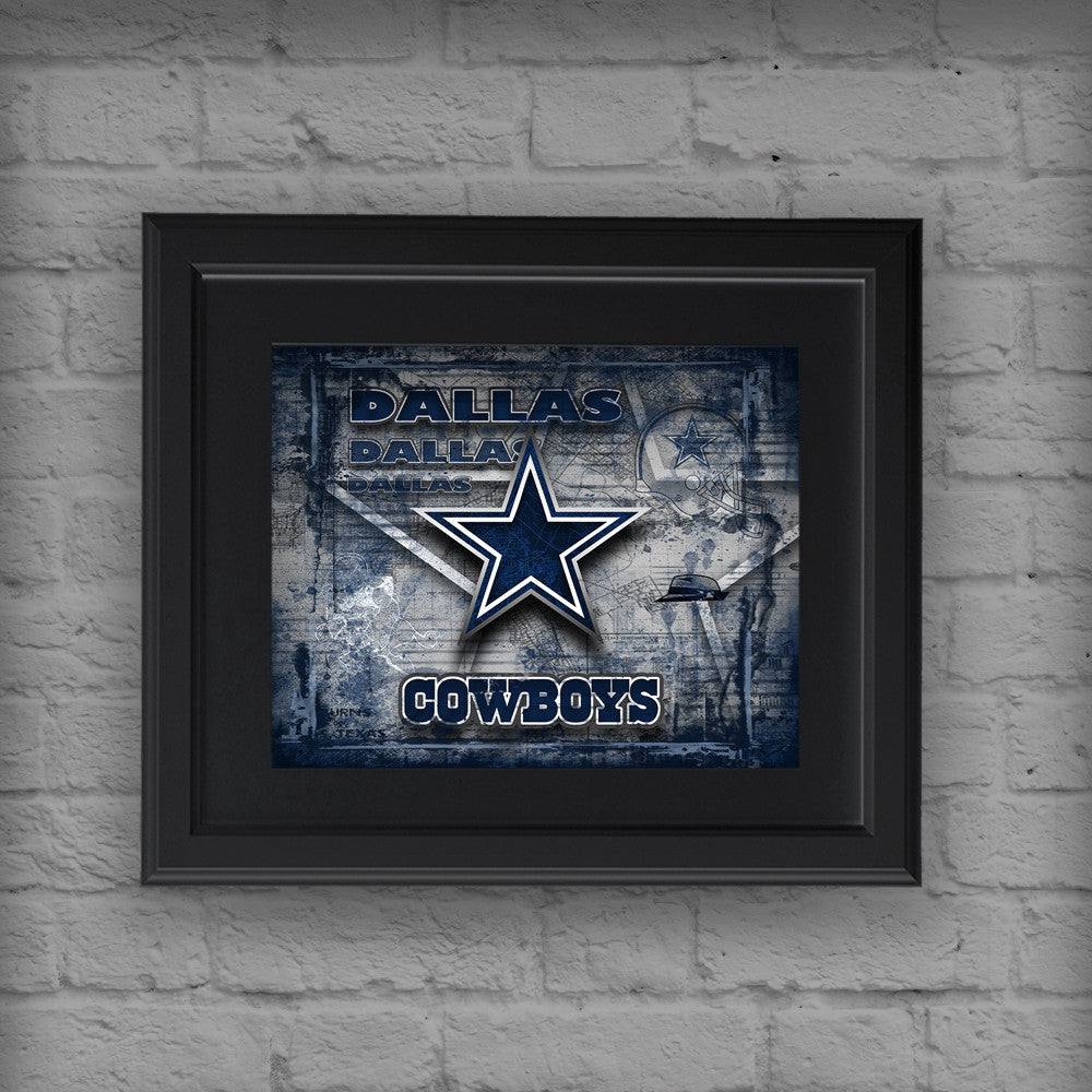 Dallas Cowboys Football Poster, Dallas Cowboys Gift, Dallas Cowboys Ma 