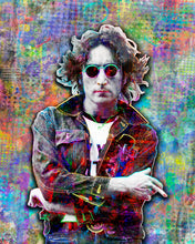 John Lennon Poster, John Lennon of The Beatles Gift, John Lennon Tribute Fine Art