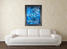 North Carolina Tar Heels Poster, NC Tar Heels Print, Tar Heels gift, North Carolina Cave Picture