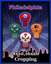 Philadelphia Sports Teams Punisher Poster, Philadelphia Eagles, Flyers, 76ers, Phillies, gift, Punisher Logos