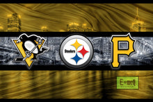 Pittsburgh Sports Teams Poster, Pittsburgh Steelers, Pittsburgh Pirates, Pittsburgh Penguins Art