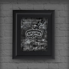 San Antonio Spurs Poster, San Antonio Spurs Print, Spurs Gift, San Antonio Spurs Poster