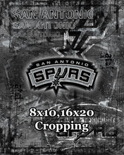 San Antonio Spurs Poster, San Antonio Spurs Print, Spurs Gift, San Antonio Spurs Poster