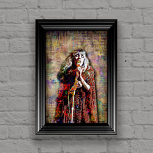 Stevie Nicks Poster, Stevie Nicks of Fleetwood Mac Tribute Fine Art