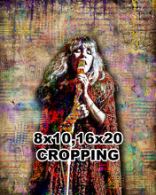 Stevie Nicks Poster, Stevie Nicks of Fleetwood Mac Tribute Fine Art