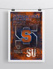 Syracuse Orange Poster, Syracuse Orange Print, Orange gift, Syracuse Man Cave Picture