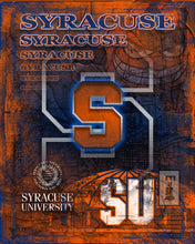 Syracuse Orange Poster, Syracuse Orange Print, Orange gift, Syracuse Man Cave Picture