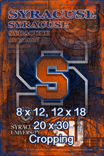 Syracuse Orange Poster, Syracuse Orange Print, Orange gift, Syracuse Man Cave Picture