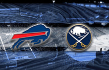 Buffalo Sports Teams Poster, Buffalo Bills, Buffalo Sabres, Buffalo Man Cave Print