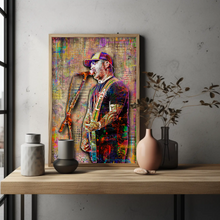 Aaron Lewis of Staind Poster, Aaron Lewis Tribute Fine Art