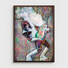 Ace Frehley of KISS Poster, Kiss Tribute Fine Art
