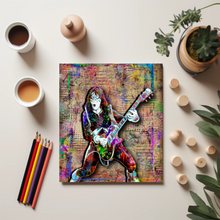 Ace Frehley KISS Poster, KISS Colorful Pop Art Tribute Fine Art