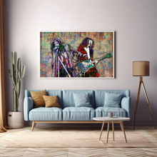Aerosmith Poster, Steven Tyler and Joe Perry of Aerosmith Gift, Aerosmith Fine Art