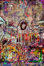 Alex Van Halen Poster, Alex Van Halen Colorful Gift, Van Halen Fine Art
