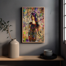 Amy Winehouse Poster, Amy Winehouse Gift, Amy Winehouse Tribute Fine Art