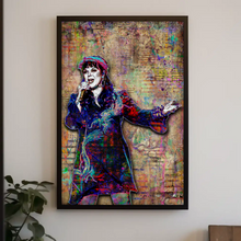 Ann Wilson Poster, Ann Wilson of Heart Tribute Fine Art