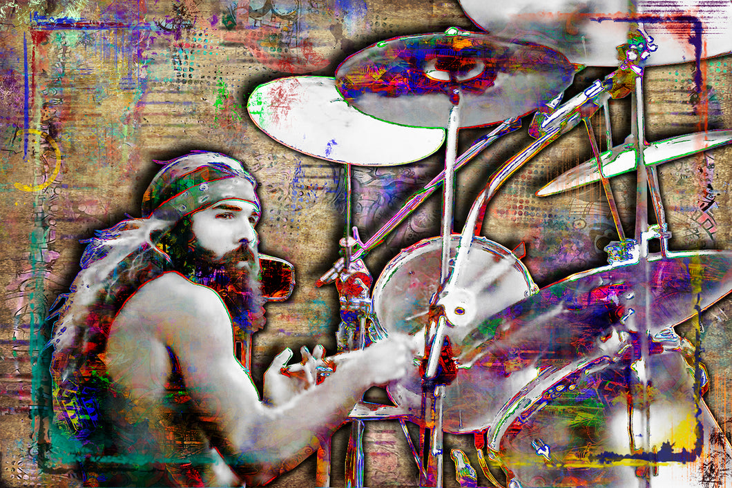 Artimus Pyle Lynyrd Skynyrd Poster, Lynyrd Skynyrd Fine Art