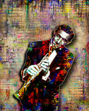 Benny Goodman Poster, Benny Goodman Orchestra Gift, Benny Goodman Tribute Fine Art
