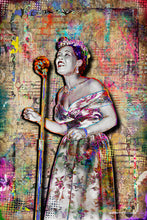 Billie Holiday Poster, Billie Holiday Jazz Pop Art Tribute Fine Art