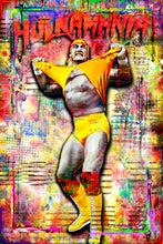Hulk Hogan Pop Art Poster, Hulk Hogan Hulkamania Tribute Fine Art