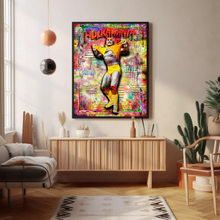 Hulk Hogan Pop Art Poster, Hulk Hogan Hulkamania Tribute Fine Art