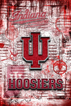 Indiana University Hoosiers Poster, IU Hoosiers Print, Hoosiers Picture