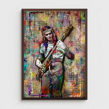 Jaco Pastorius Poster, Bass Legend Jaco Pastorius  Pop Art Tribute Fine Art