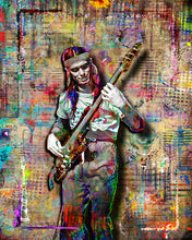 Jaco Pastorius Poster, Bass Legend Jaco Pastorius  Pop Art Tribute Fine Art
