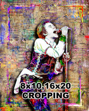Johnny Rotten Pop Art Poster, Sex Pistols Tribute Fine Art