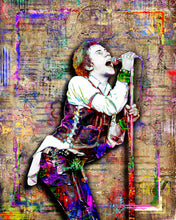 Johnny Rotten Pop Art Poster, Sex Pistols Tribute Fine Art