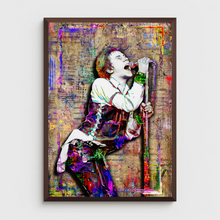 Johnny Rotten Pop Art Poster, Sex Pistols Tribute Fine Art