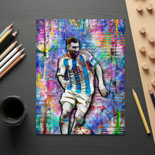 Lionel Messi Pop Art Poster, Lionel Messi Argentina Tribute Fine Art