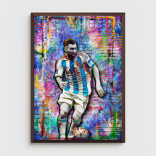 Lionel Messi Pop Art Poster, Lionel Messi Argentina Tribute Fine Art
